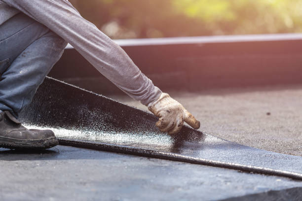 Professional Basement Waterproofing technician working in Tekonsha, MI